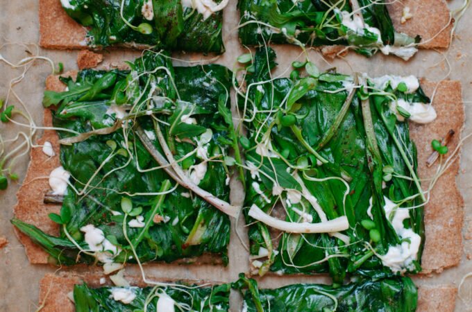 Ramp Flatbread Pizza