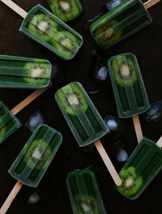 Green Smoothie Pops | Golubka Kitchen