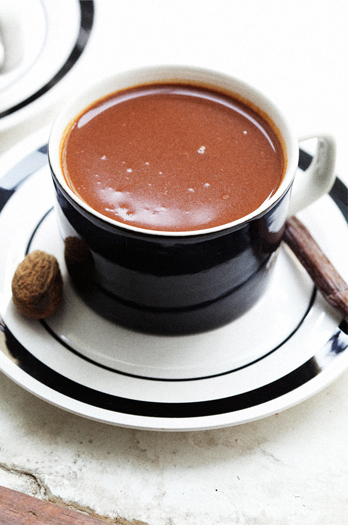Spiced Hot Chocolate and a Cookbook of Our Own