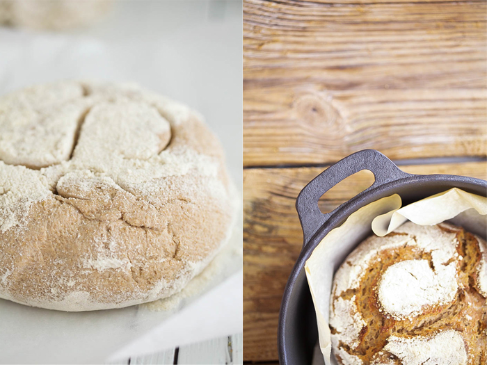 Easy Dutch oven sourdough bread for beginners - Sprouting Wheel