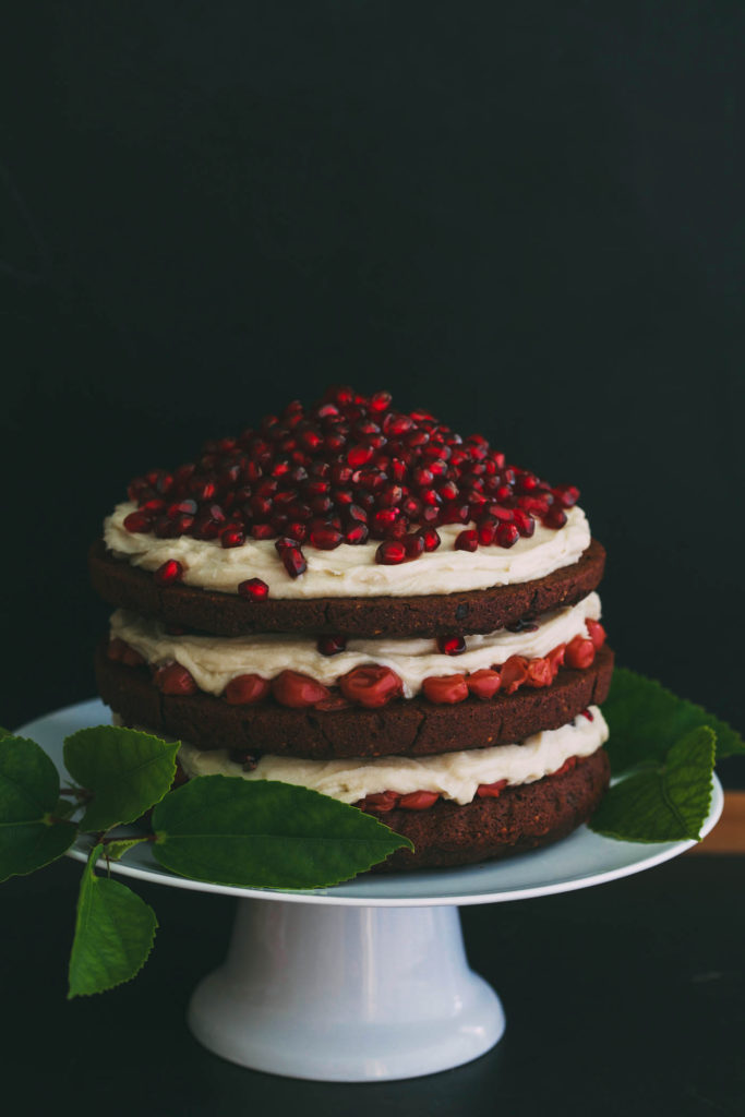 Double Chocolate Layer Cake and a Giveaway