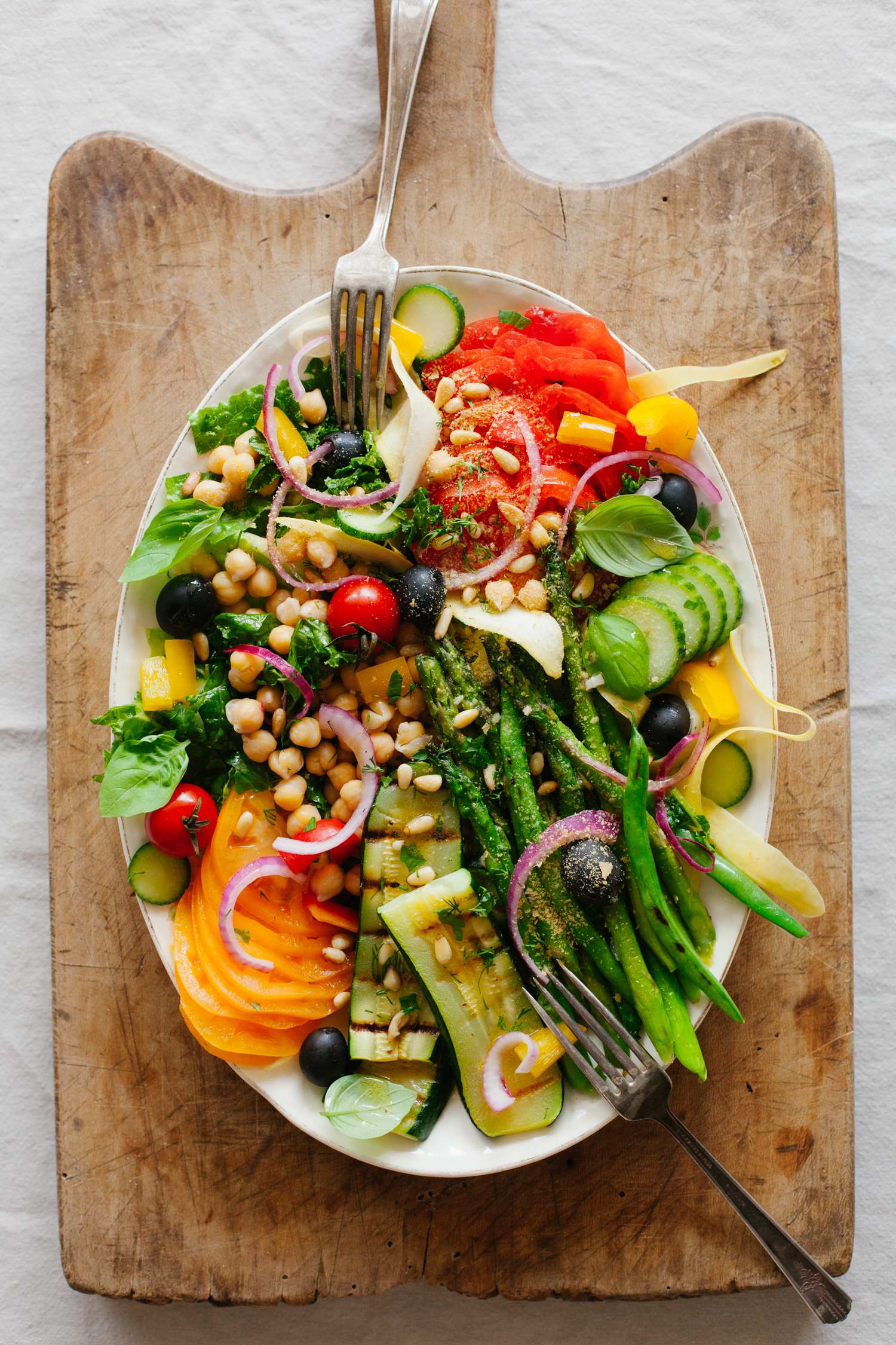 Summer Greek Salad | Golubka Kitchen