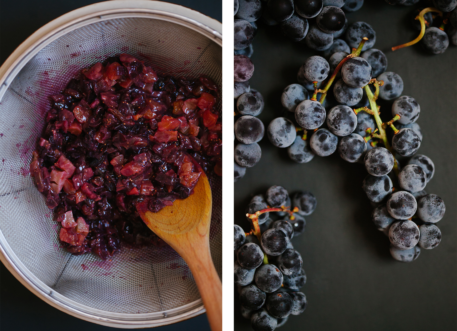 Concord Grape Fruit and Nut Cake | Golubka Kitchen