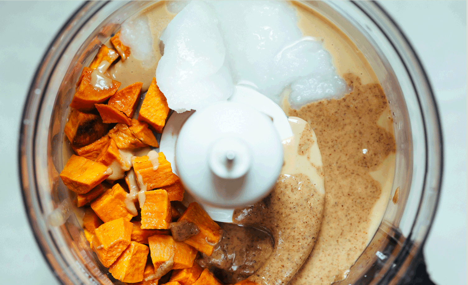 Vegan Sweet Potato Caramel Nougat | Golubka Kitchen