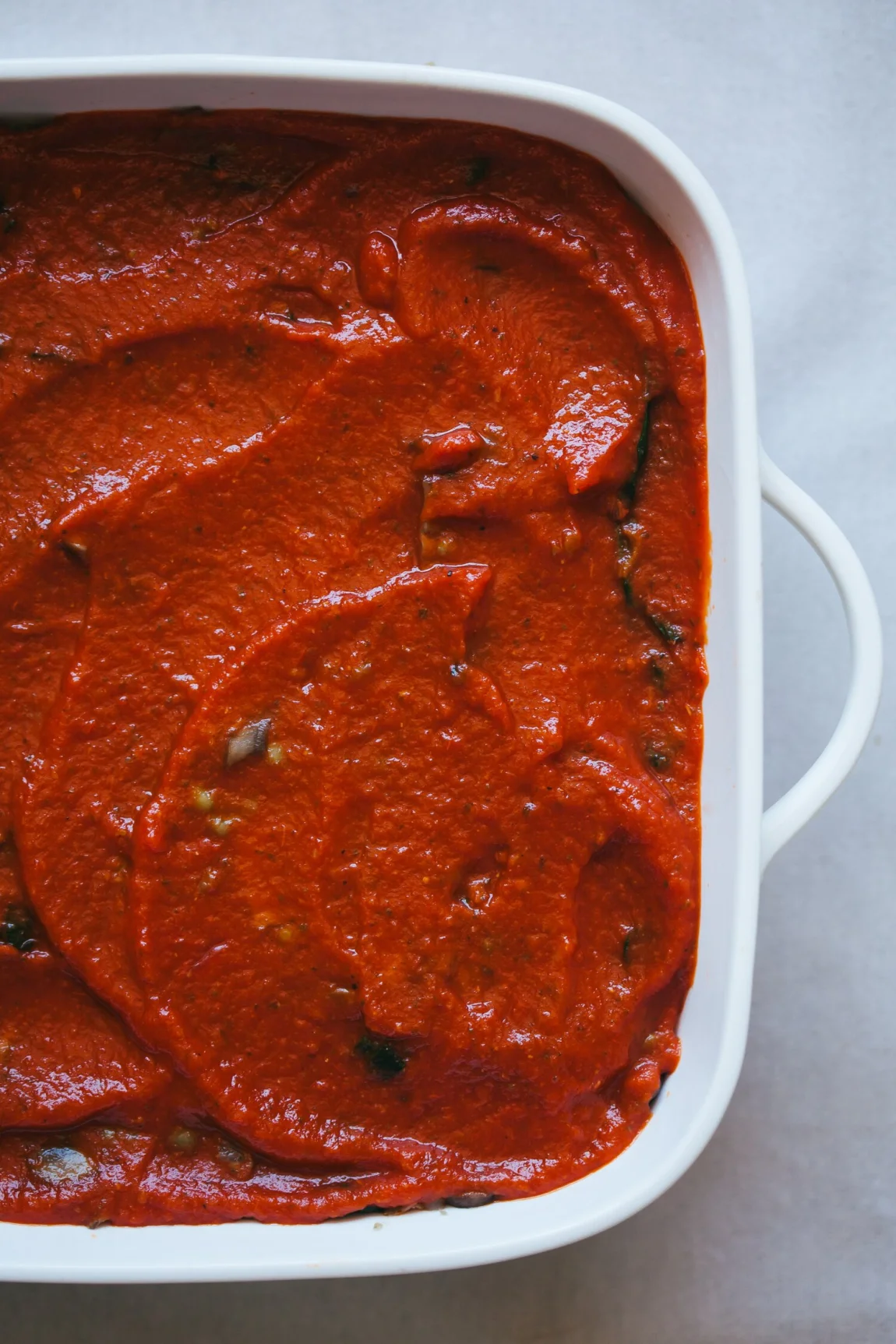 Spaghetti Squash Mung Bean Lasagna - Golubka Kitchen