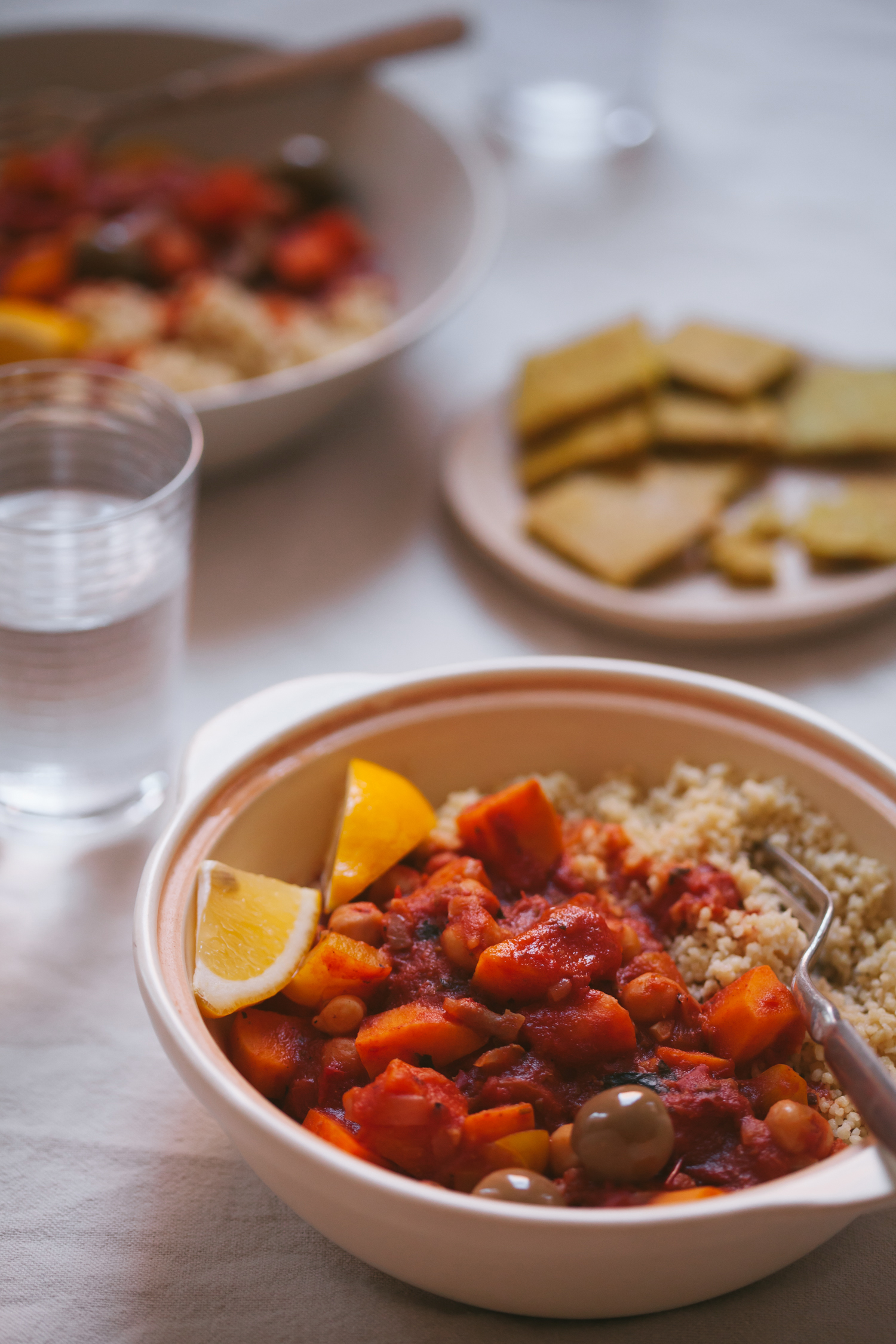 Moroccan Stew and Sunshine Crackers from The First Mess + a Giveaway - Golubka Kitchen