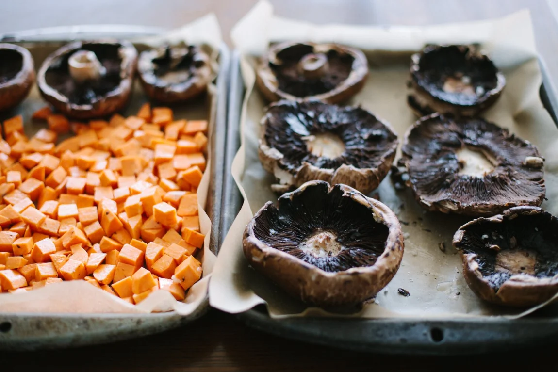 Portobello Nachos - Golubka Kitchen