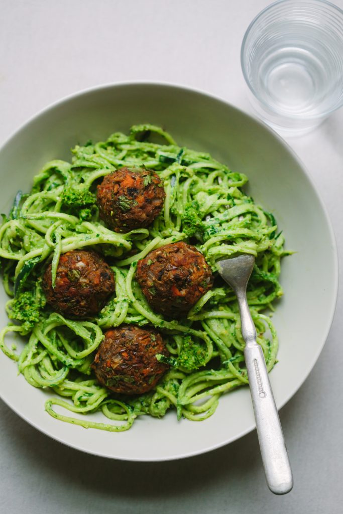 Italian-Style Lentil and Mushroom (Not)Meatballs from Pantry to Plate