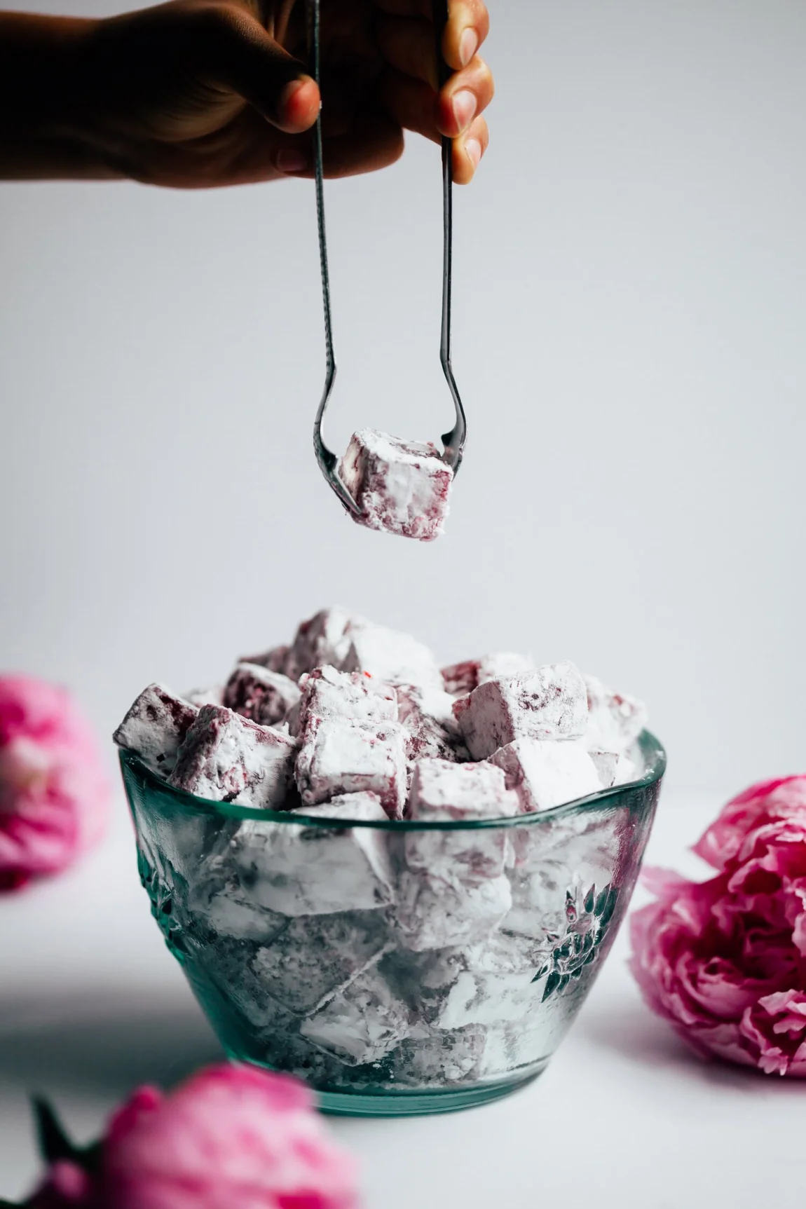 Hibiscus Orange Blossom Turkish Delight - Golubka Kitchen