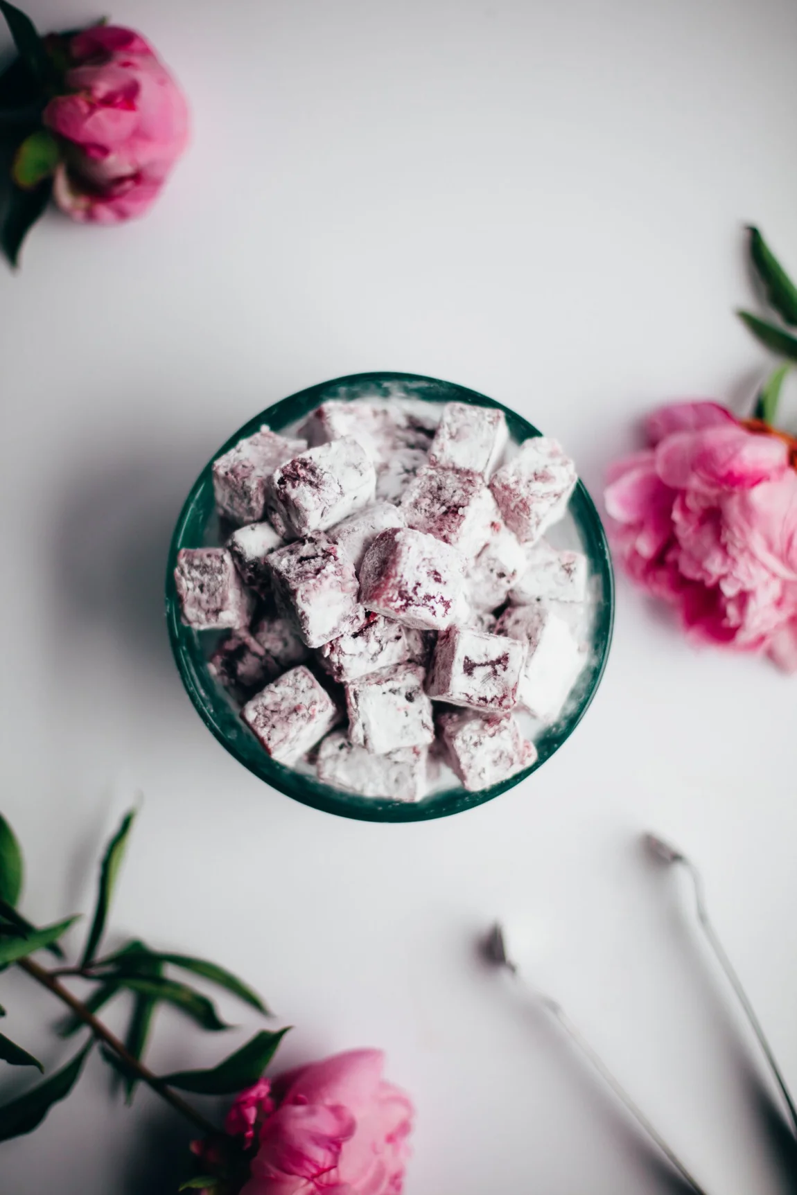 Hibiscus Orange Blossom Turkish Delight - Golubka Kitchen