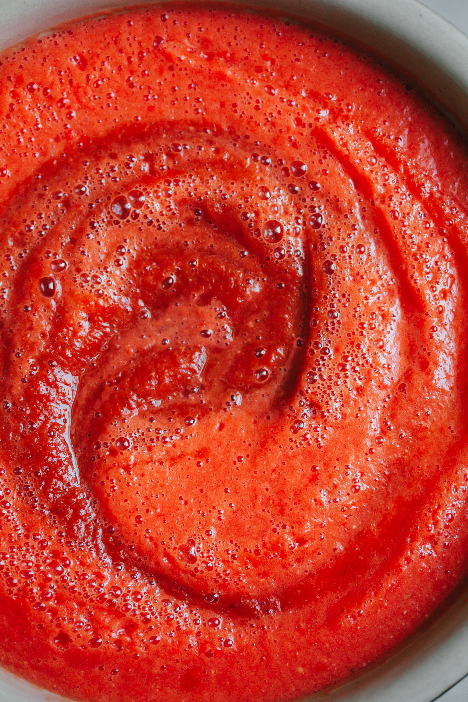 Red Lentil Gazpacho - Golubka Kitchen