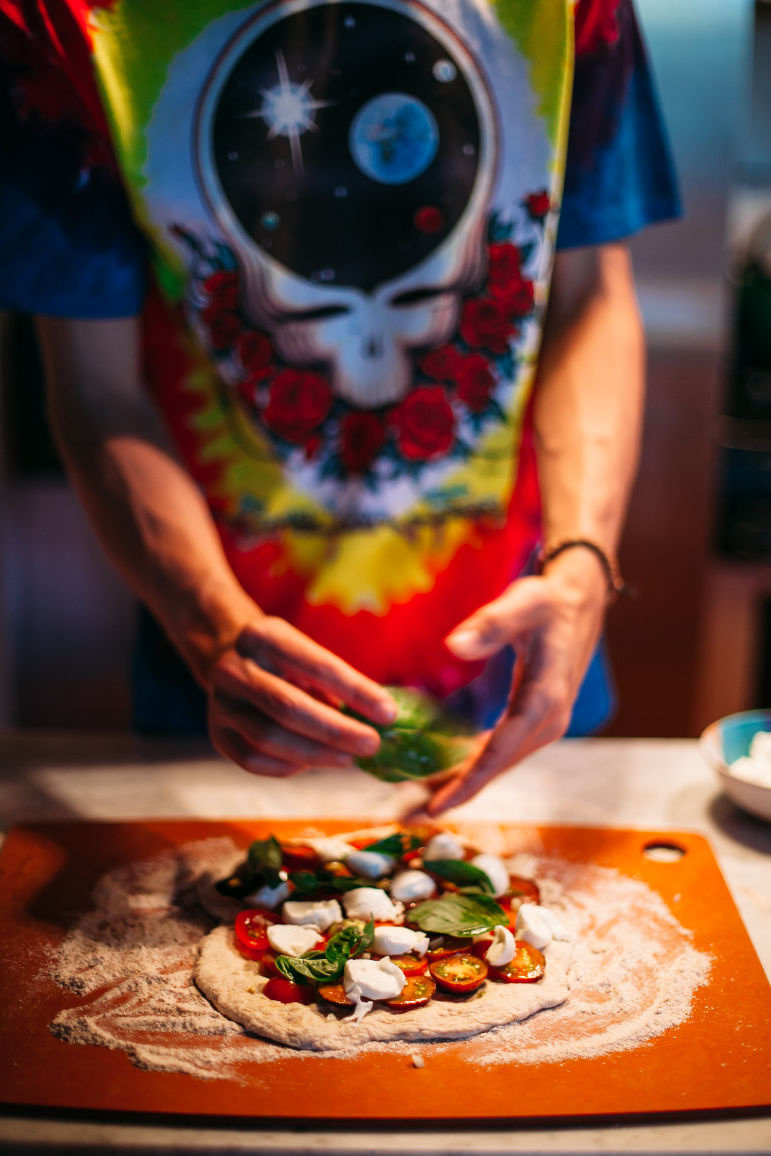 Grilling Pizza in Woodstock - Golubka Kitchen
