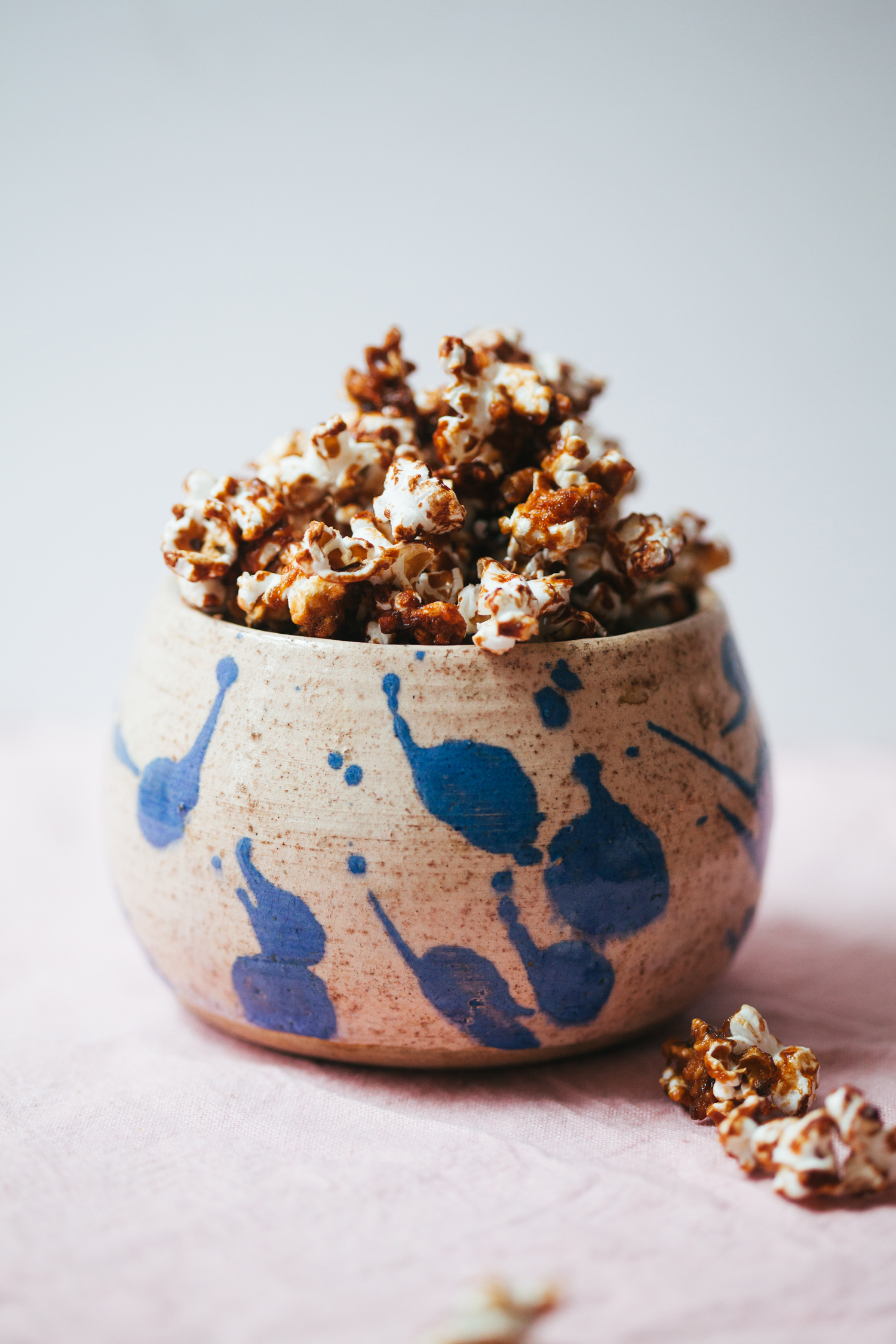 Miso Caramel Popcorn - Golubka Kitchen