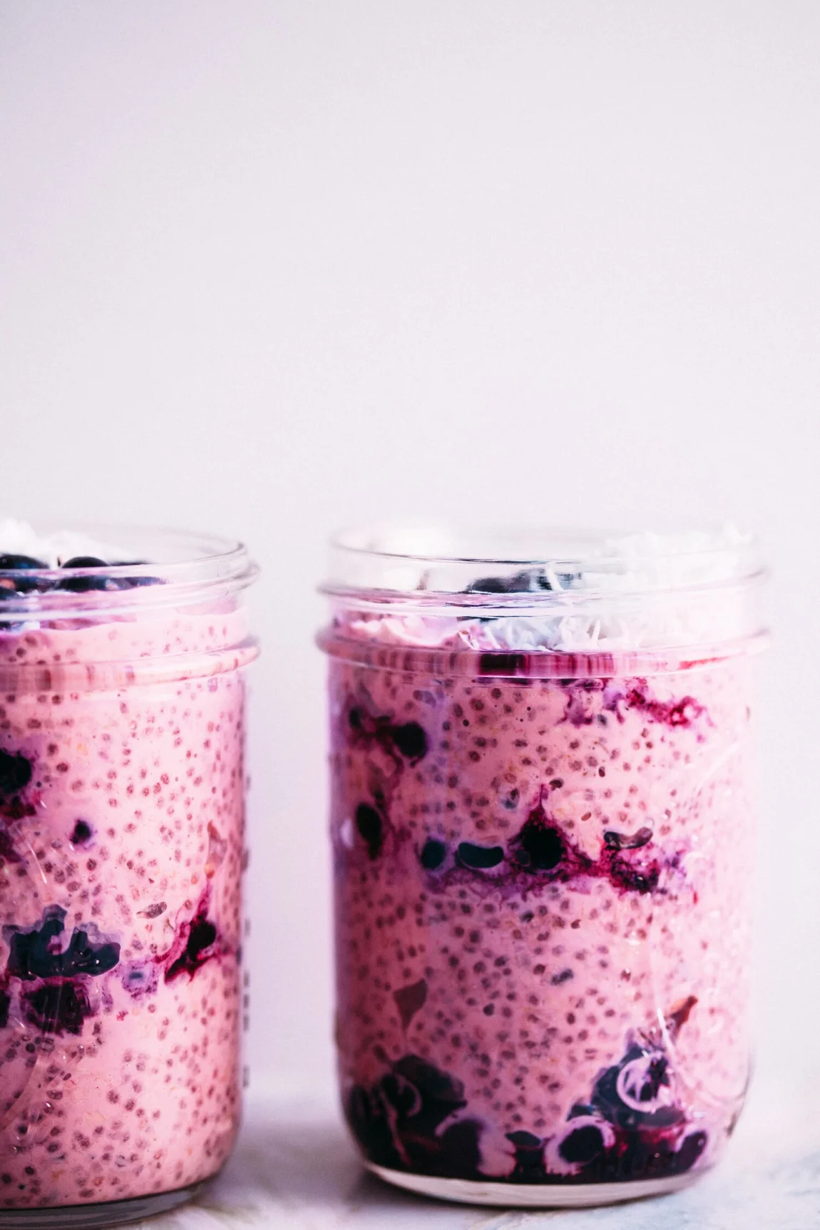 Coconut Beet Overnight Oats - Golubka Kitchen