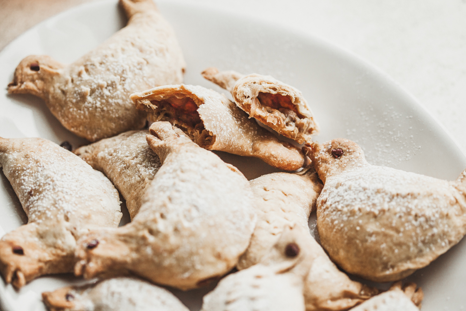 Rhubarb Celli Ripieni - Old School Jam Cookies from Abruzzo, Join our Vegan Retreat in Abruzzo! - Golubka Kitchen