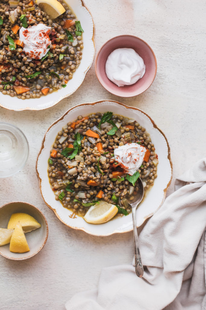 The Simplest Lentil Soup from Abruzzo