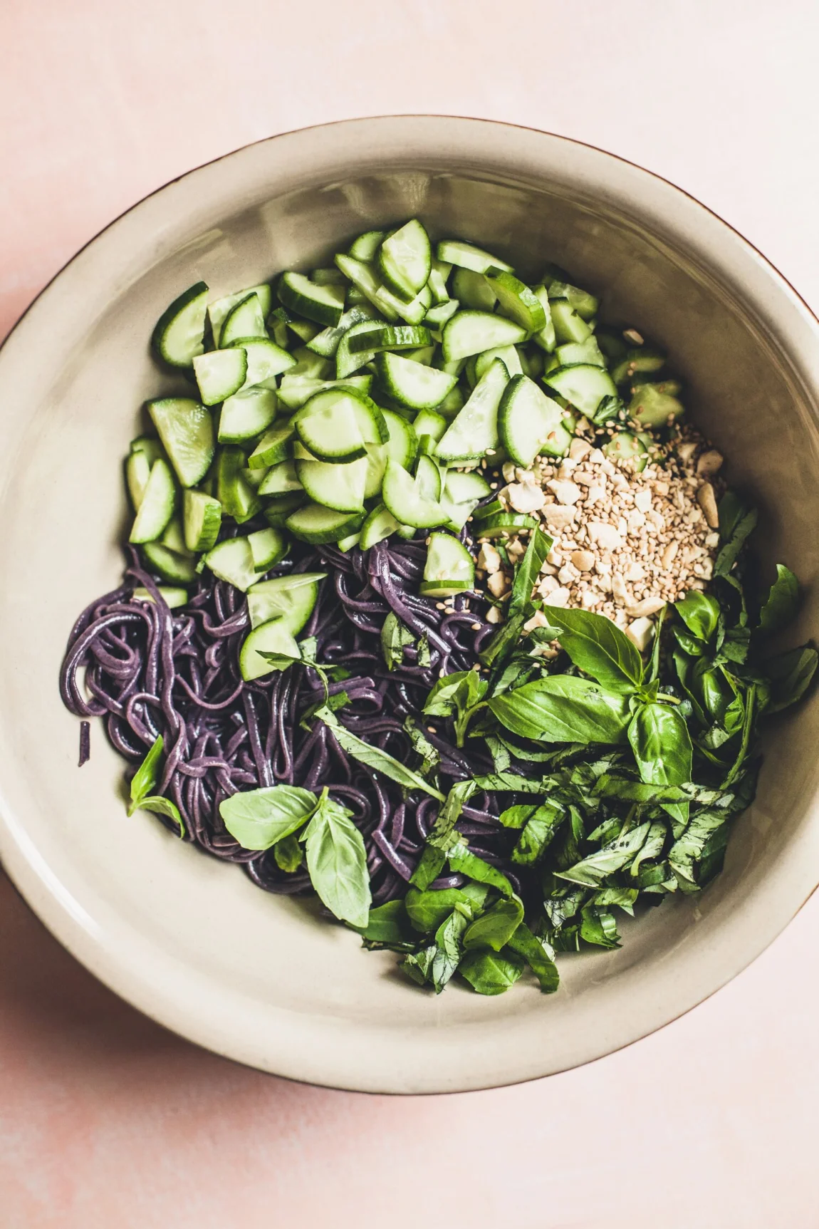 Cold Almond Butter Noodles, Our Weeknight Go To - Golubka Kitchen