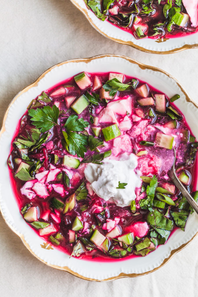 Easy Chilled Beet Soup