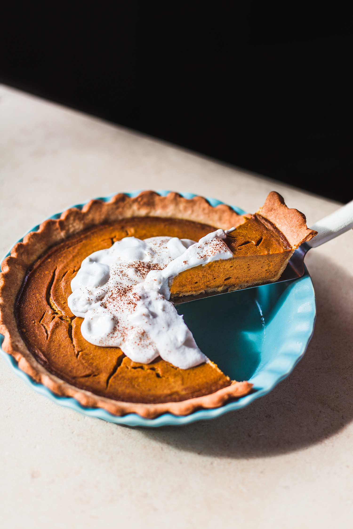 Pumpkin Pie, Vegan and Gluten-Free - Golubka Kitchen