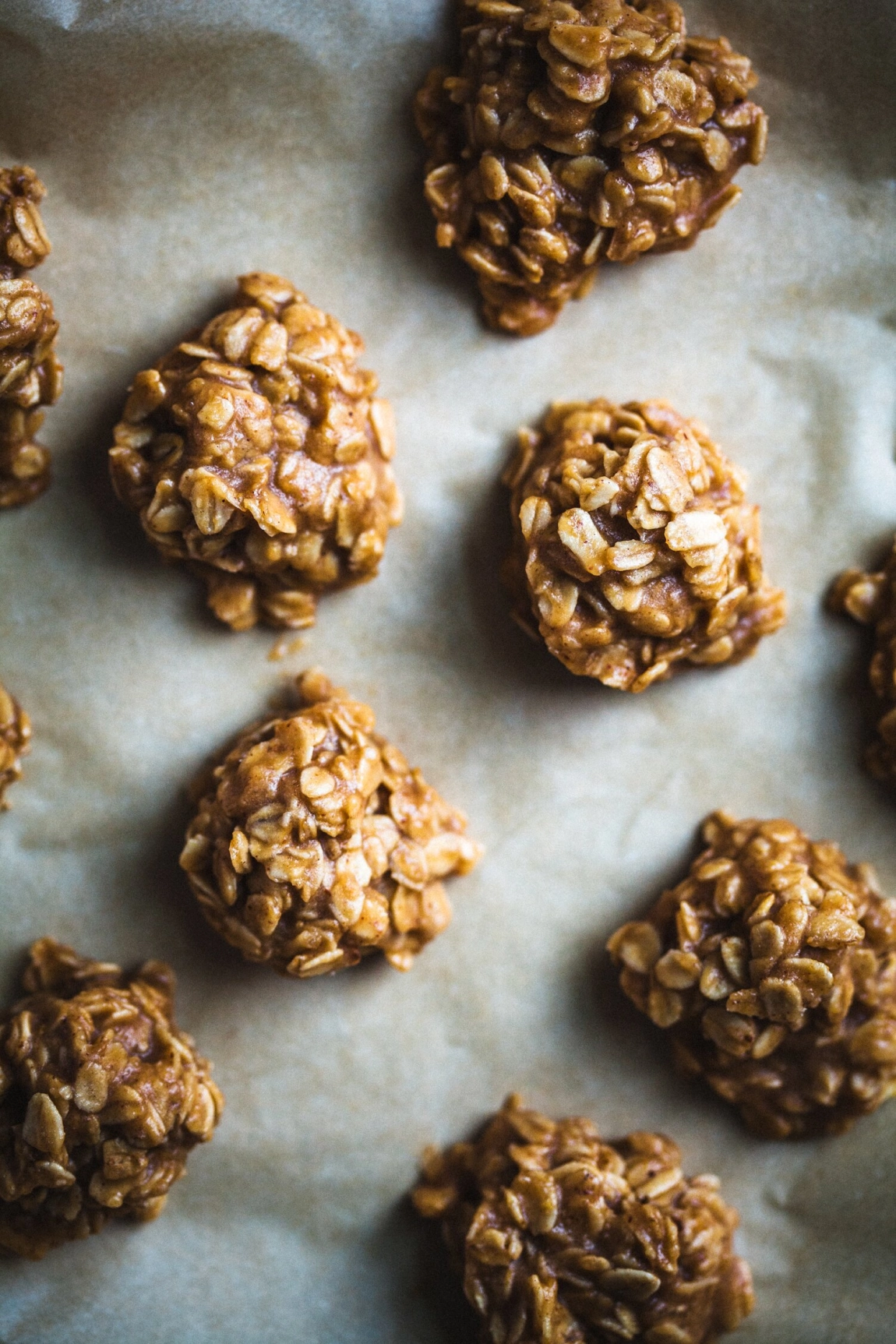 Sweet & Salty Nut Butter Oat Clusters - Golubka Kitchen