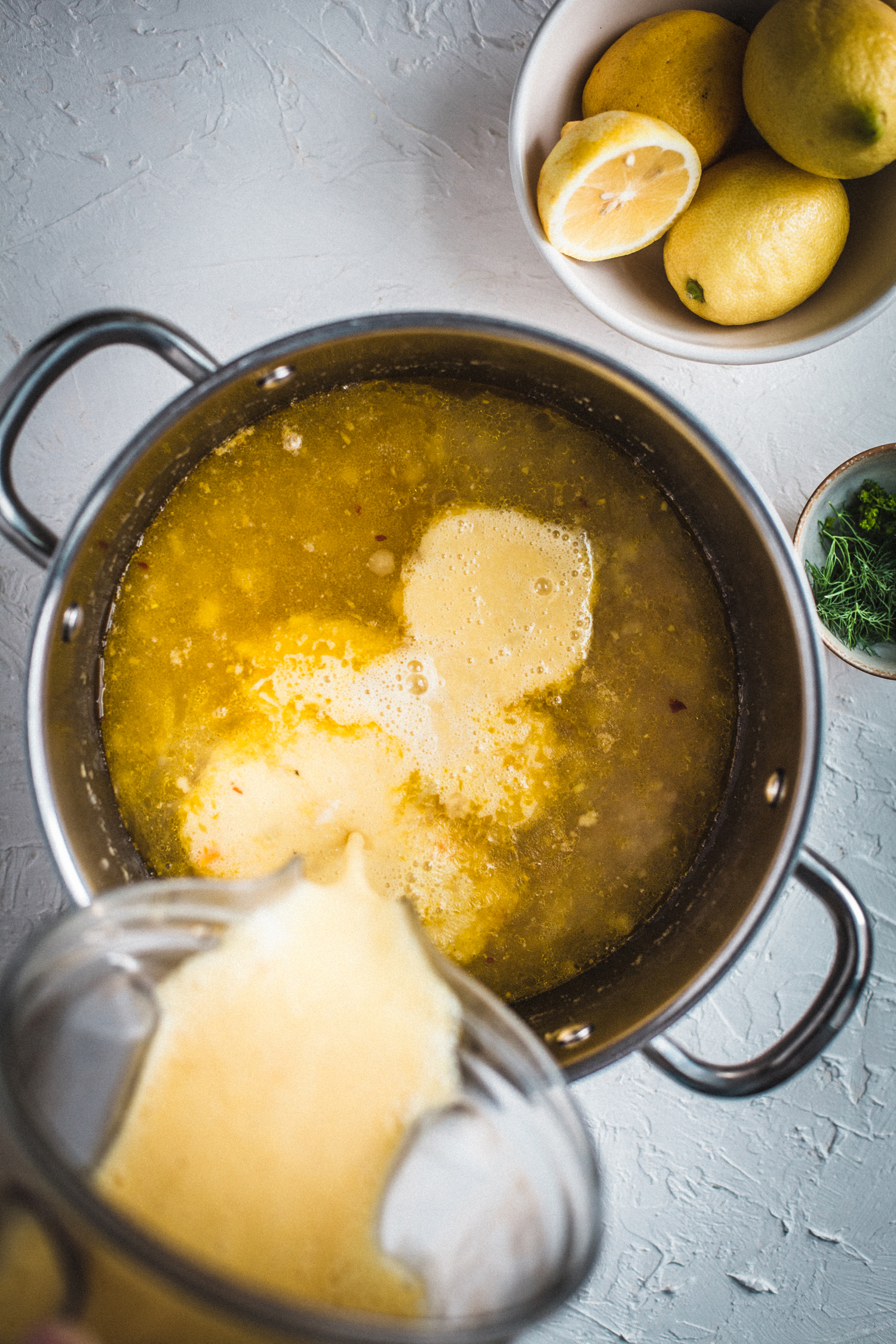 Lemon-Dill White Bean & Potato Soup - Golubka Kitchen