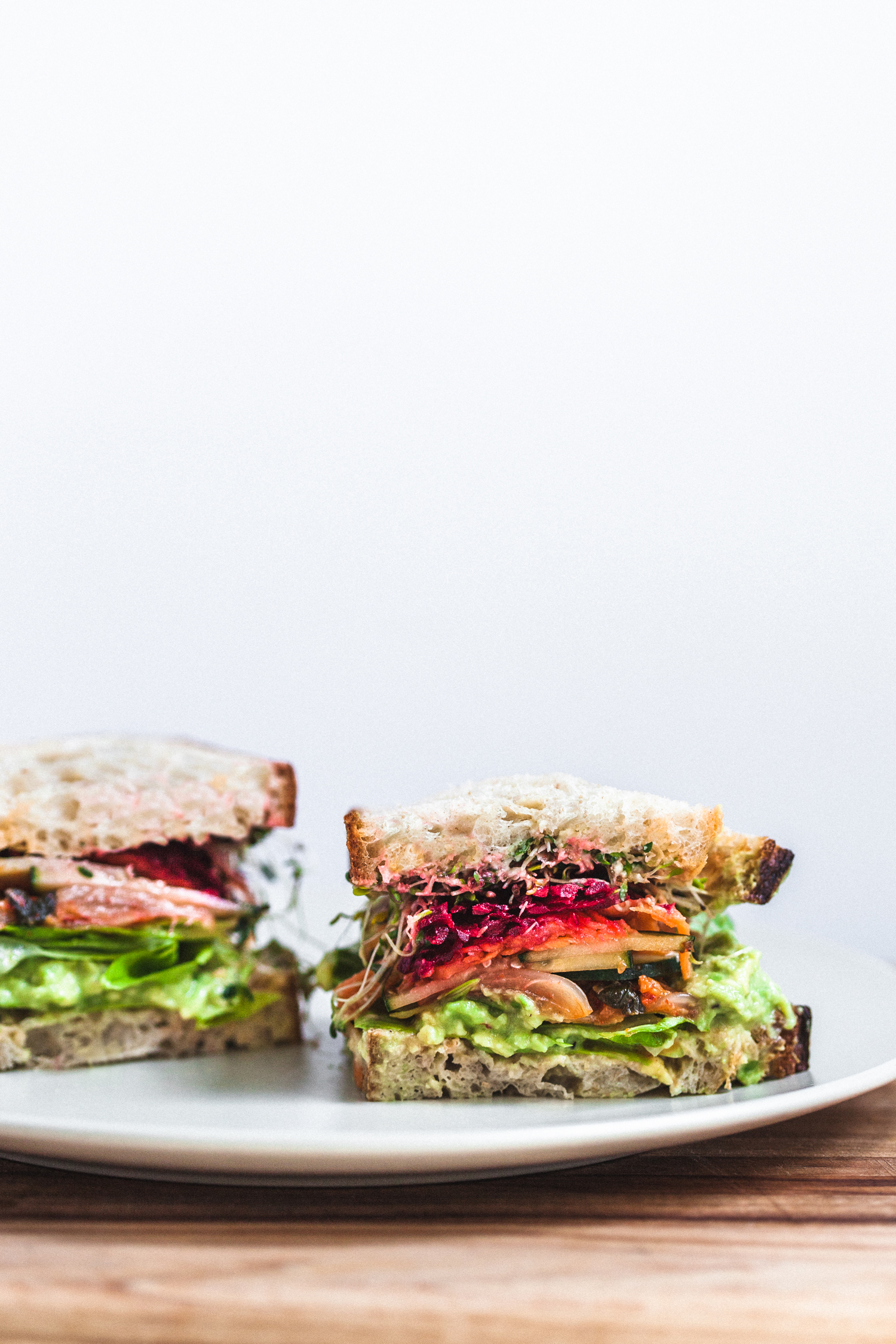 The Salad Sandwich - Golubka Kitchen